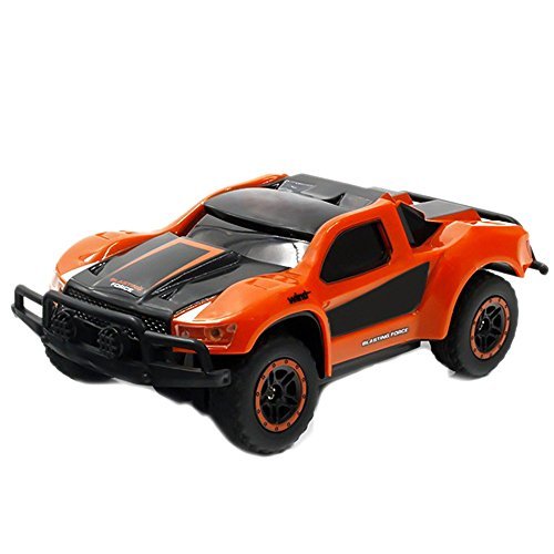 SGOTA RC Car 2.4Ghz 1:43 Mini Remote Control Electric High Speed Racing Car for Kids (Orange)