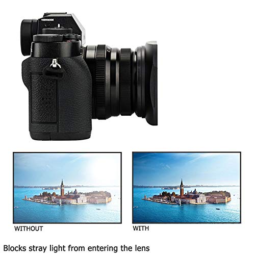 Camera Lens Hood JJC Hood Shade for Fuji Fujifilm FUJINON XF