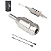 EZTAT2 1 inch Tattoo Cartridge Grips Stainless Steel Tube Non-Slip No.B Style for Needle Cartridges