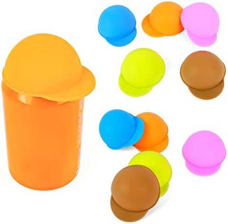 BmStar Tops Snap On Pop Soda Can Bottle, Pop Can Hat Cap Cover (10)