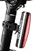 Ultra Bright Bike Light Garrett Pro Torch Tail Light - USB Rechargeable - 168T - LED - Helmet and Frame Adjustable - Safety Red Light - Water Resistant - Mountain and Road Compatible