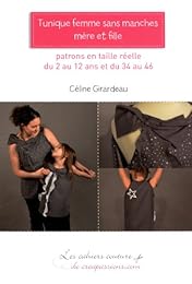 Tunique femme sans manches, mère et fille