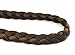 MERRYLIGHT Unique Design Hair Bun Braided Headband (Medium Brown-8#)
