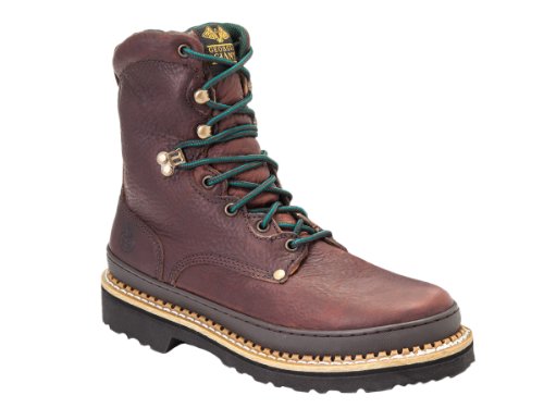 Georgia Boot Men's Georgia Giant G8374 Work Boot,Brown,7.5 M