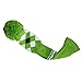Scott Edward Green Grey White Argyle White Stripes Knit Golf Head Cover Set of 3 for Driver, Fairway, Hybrid/Utilitie