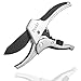 Pexio SK-5 Steel Blade Sharp Anvil Pruning Shears, Less effort, Pulley Design.