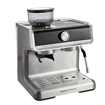 amazoncommercial barista espresso machine with grinder