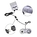 KEKH SNES Classic Controller Extension Cable 3M / 10ft (2-PACK), for Super Nintendo SNES Classic Edition Controller-2017 and Mini NES Classic Edition-2016