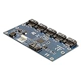 CY SATA 1 to 5 Hub PM Router Port Multiplier Riser Card Splitter Storage Adapter JMB321 Chipset