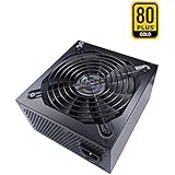 Apevia ATX-PR600W Prestige 600W 80+ Gold Certified, RoHS Compliance, Active PFC ATX Gaming Power Supply