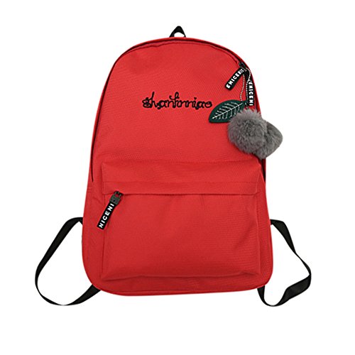 Unisex Preppy Shoulder Solid Bookbags School Travel Backpack Bag Lightweight Backpack for Women Men Hot Sale Clearance