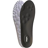 Original Stepprs Comfort Shoe Insoles for Men Women Adjustable Size 4D Memory Foam Cloud Soles Arch Support Improved Posture (Black, US Men 8-13.5)