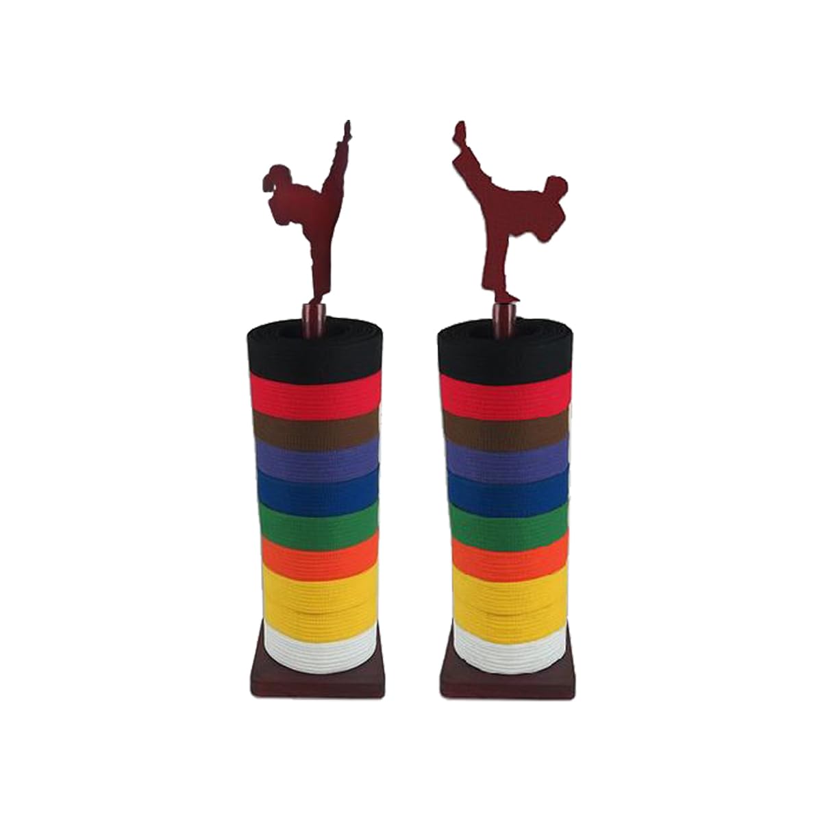 Playwell Martial Arts Unisex (Girl or Boy) Taekwondo Round belt Display Stand - (Sold as singles)