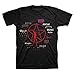 Rush Men's Evolution of Logo T-Shirt X-Large Black