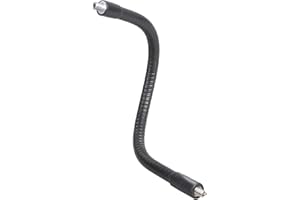 RGYBAO 1/4inch Male To Male Threaded Heavy Duty Metal Flexible Goosenecks Arm Extension Tube For Camera Microphones Phone Mou