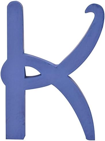 Extra Large Disney Font Freestanding Wooden letters Personalised Alphabets/Name Plaques/Words (Blue,Letter K)