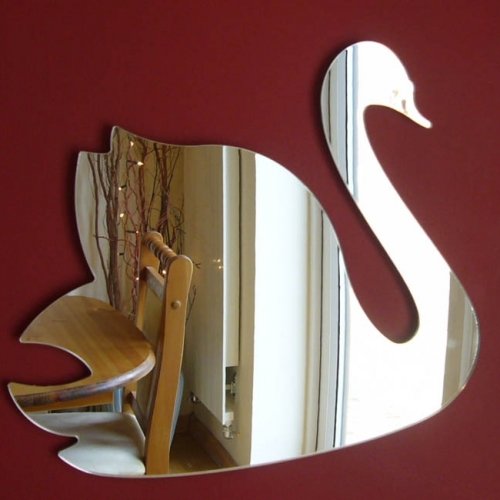 Super Cool Creations Swan Mirror - 45cm x 40cm