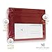 Supreme Collection Twin Red Twin Sheet Set - 3 Piece Bed Sheets and Pillowcase Set - Extra Soft, Deep Pocket Sheets, Elastic Corner Straps