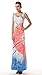 Doris Apparel Women's Boho Sleeveless Tie-Dye Maxi Dress Tank dress