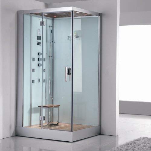 ARIEL Platinum DZ959F8-W-L White Steam Shower