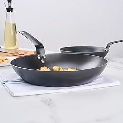 Restaurantware-Met Lux 11 Inch Fry Pans, 6