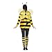 Spooktacular Creations Halloween Bee Costume Women, Adult Bee Wings Costume for Halloween Dress up Party, Cosplay Party (Standard)