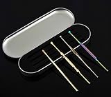Ear Pick ,Ear cleansing tool, Ear Curette Earwax Removal Kit with Storage Box