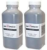 NE IMAGE© - 2 Laser Toner Refill Kit for Lexmark E260A11A (Also Replaces - E260A21A, E360H11A, E460X11A) for E260d, E260dn, E350d, E360dn, E460d, E460dn, E460dw, E462dtn Printer Series