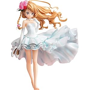 CAworks とらドラ! 逢坂大河 ウェディングドレスver. 1/7スケール プラスチック製 塗装済み完成品フィギュア 再販分