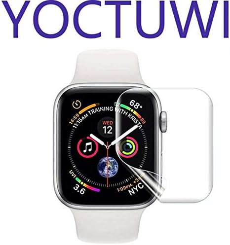 Series 4/5 - Max Coverage Bubble-Free Anti-Scratch iWatch 67mm Flexible TPU Clear Film