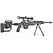 BBTac Well MB04 G-22 AWM Airsoft Sniper Rifle with 3-9 x 40 Scope and Bi-Pod