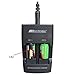 SUPEREX 2PCS 3volt 400 mAh CR2 15270 Battery + Car Charger Dual Rapid Rechargeable Battery Charger for 3V CR2 Lithium Batteries