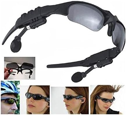 Chralter HiFi Stereo Handsfree Sunglasses with Bluetooth 4.1 Headset Headphone for iPhone 4 /5/ 5S /6, Samsung Galaxy S3 S4 S5 S6, Note2 / Note3, HTC, LG and All Smart Phones or PC Tablets