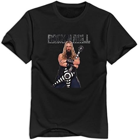 JOHNGBS Zakk Wylde Men T-Shirt Design Awesome US Size XXL Color Black