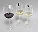 Wine Glass Markers with Colorful and Stylish Design - Set of 6 (Cat)