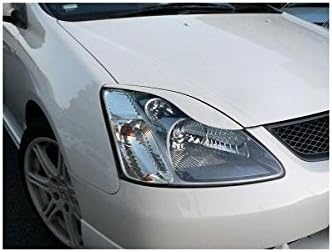 Amazon シビック Type R Ep3 アイライン Type2 シルバーカーボン クリア塗装済み 車 バイク 車 バイク