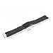 Kuxiu 22mm Stainless Steel Metal Watch Band Strap Bracelet for Motorola Moto 360 1st Gen Black+Tools