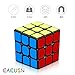 CACUSN Speed Cube Magnetic 3x3 | New Anti-Pop Structure and Tension Adjustable | Magic Cube 3x3 Puzzle Cube with Cube Stand | Pro Edition