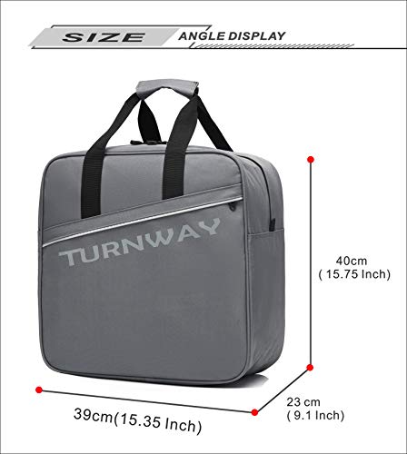 TurnWay Ski/Snowboard Boot Bag/Packing Ski Boots, Helmet, Goggles & Extras