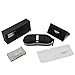 HD Night Vision Polarized Sunglasses Square Yellow Lens Aluminum Magnesium Temple Spring Hinges Driving Sun Glasses Men Women Classic Retro Glasses (Night Vision Lens/Bright Black Frame)