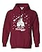 DisGear Women's Disney Home For The Holidays. Hoodie T-Shirt, Candy Cane
