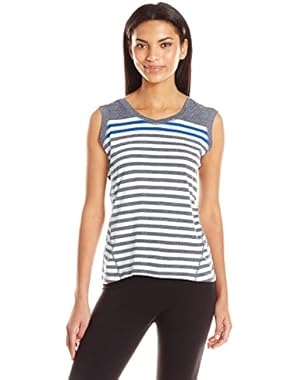 Performance Women's Dynamic Stripe Sleeveleshortsleeve Hoodie