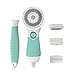 Facial Brush, USpicy Face And Body Electric Cleansing Brush with 4 Detachable Brush Heads, an Extra-Long Handle for Hard-to-Reach Areas and 2 Speed Settings IPX6 Waterproof, Medical Silicone Bristles