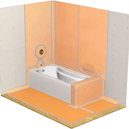 Waterproof Membrane for Shower 3.3 ft x 98.5 ft / 323 Square Feet