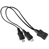 Samsung OEM Galaxy S Micro-USB Dual Male Y Adapter