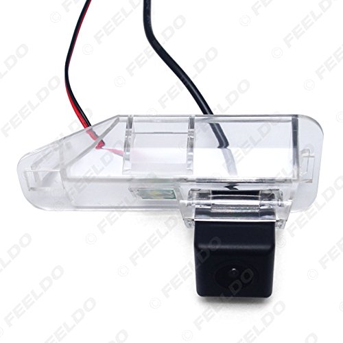 FEELDO CCD Backup Rear View Reverse Car Camera with LED Light for Lexus IS250/IS300/RX270/RX350
