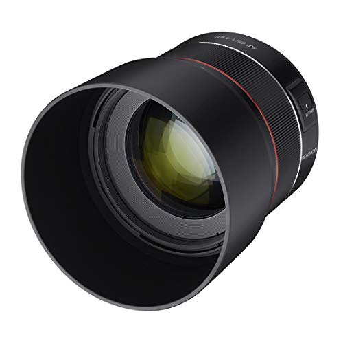 Rokinon 85mm F1.4 AF Lens for Canon EF Mount, Black (IO85AF-C)