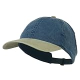 Pigment Dyed Ponytail Cap - Khaki Navy