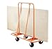 OrangeA Drywall Cart Dolly 3000Lbs Weight Capacity Heavy Duty Drywall Sheet Cart with Four Swivel Casters for Handling Wall Panels (3000Lbs)