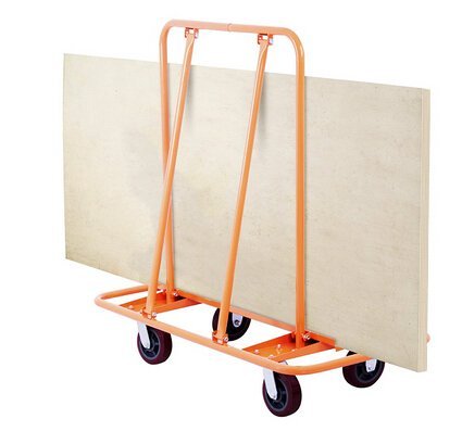 OrangeA Drywall Cart Dolly 3000Lbs Weight Capacity Heavy Duty Drywall Sheet Cart with Four Swivel Casters for Handling Wall Panels (3000Lbs)